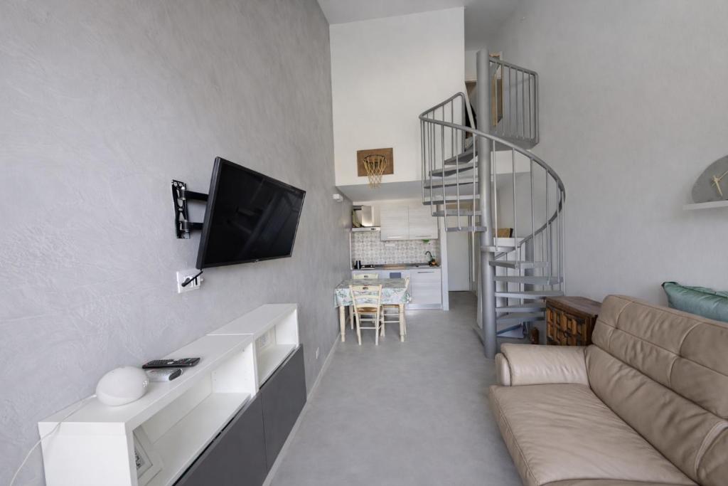 Soggiorno con cucina